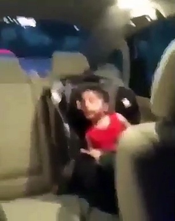 This boy loves to dance