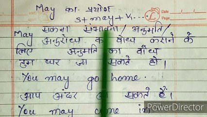 Best way to learn to use may in English explained in hindi with examples,learn english in hindi,learn english,learn english through hindi,in hindi,learn to speak english in hindi,english vocabulary in hindi,english in hindi,english grammar in hindi,learn