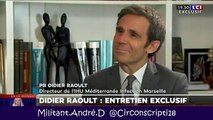 Didier Raoult recadre David Pujadas 