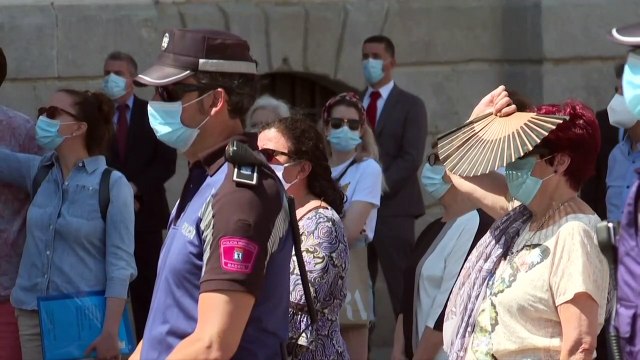 دقيقة صمت في مدريد حدادا على أرواح ضحايا فيروس كورونا المستجد