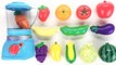 Learn Colors and Names Fruit Vegetables Strawberry Tomato Apple Velcro Cutting Slime Surprise Kinder