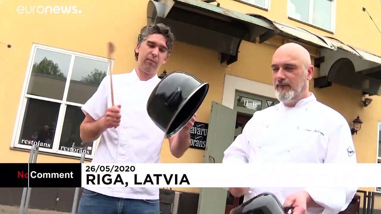 Chefs across Europe are protesting lockdown rules