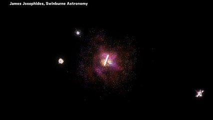 'Ring of Fire' Galaxy From 11 Billion Years Ago Discovered