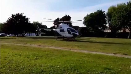 Kingston Lane air ambulance