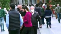 Kısıtlama sonrası Taksim Meydanı ve İstiklal Caddesi'nde hareketlilik