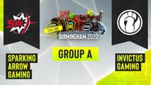 Dota2 - Invictus Gaming vs. Sparking Arrow Gaming - Game 2 - ESL One Birmingham 2020 - Group B - China