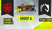 Dota2 - Team Liquid vs. Gambit Esports - Game 2 - ESL One Birmingham 2020 - Group A - EU:CIS