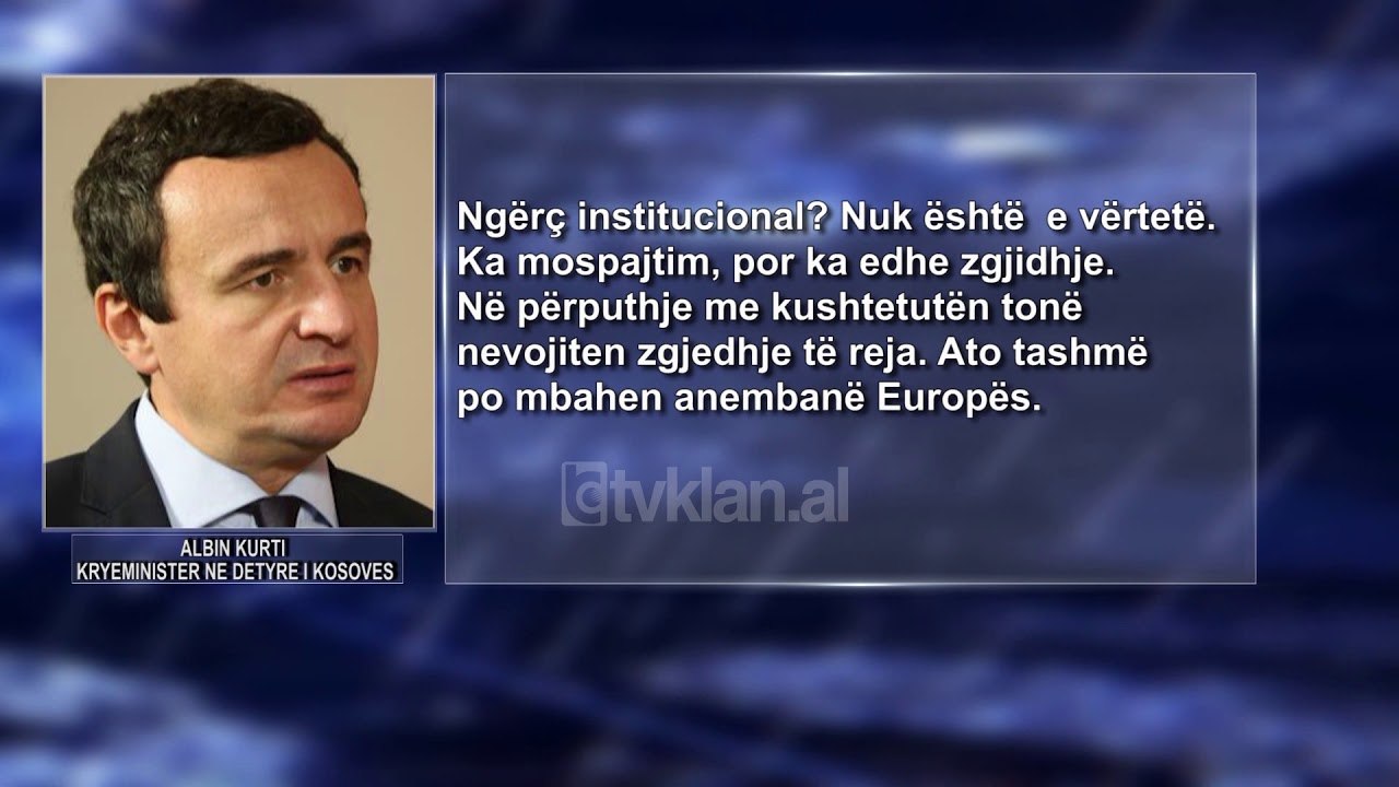 Ne pritje te Kushtetutes per dekretin e Thacit | Lajme - News
