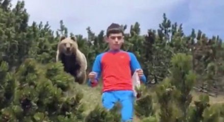 Ayı videosu ile gündeme oturan çocuk konuştu