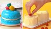 How To Make Cake Decorating Ideas - So Yummy Rainbow Cake Decorating Recipes - Tasty Plus