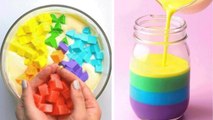 How To Make Rainbow Cake Decorating Ideas - So Yummy Cake Tutorials - Tasty Plus Cake Recipes