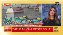 Comienza a funcionar el centro de aislamiento Costa Salguero
