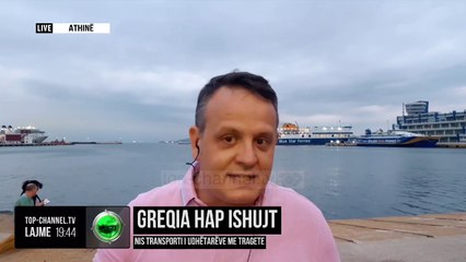 Greqia hap ishujt/ Nis transporti i udhëtarëve me tragete