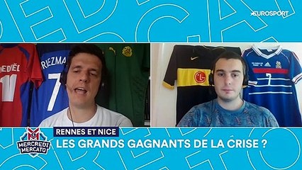 La crise n'enterrera pas tout le monde : Rennes et Nice, déjà grands gagnants du mercato ?