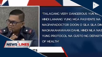 2 Chinese nabbed for illegal CoVID-19 clinic in Makati