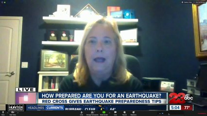 Red Cross earthquake preparedness