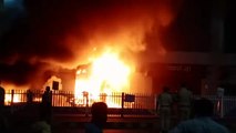रायपुर रेलवे स्टेशन के होटल लीरॉय में भीषण आग, मौके पर दमकल की 3 गाड़ियां