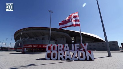 El Atlético de Madrid se suma al homenaje a los fallecidos por coronavirus