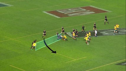 Le jeu du All Black Beauden Barrett décortiqué en palette
