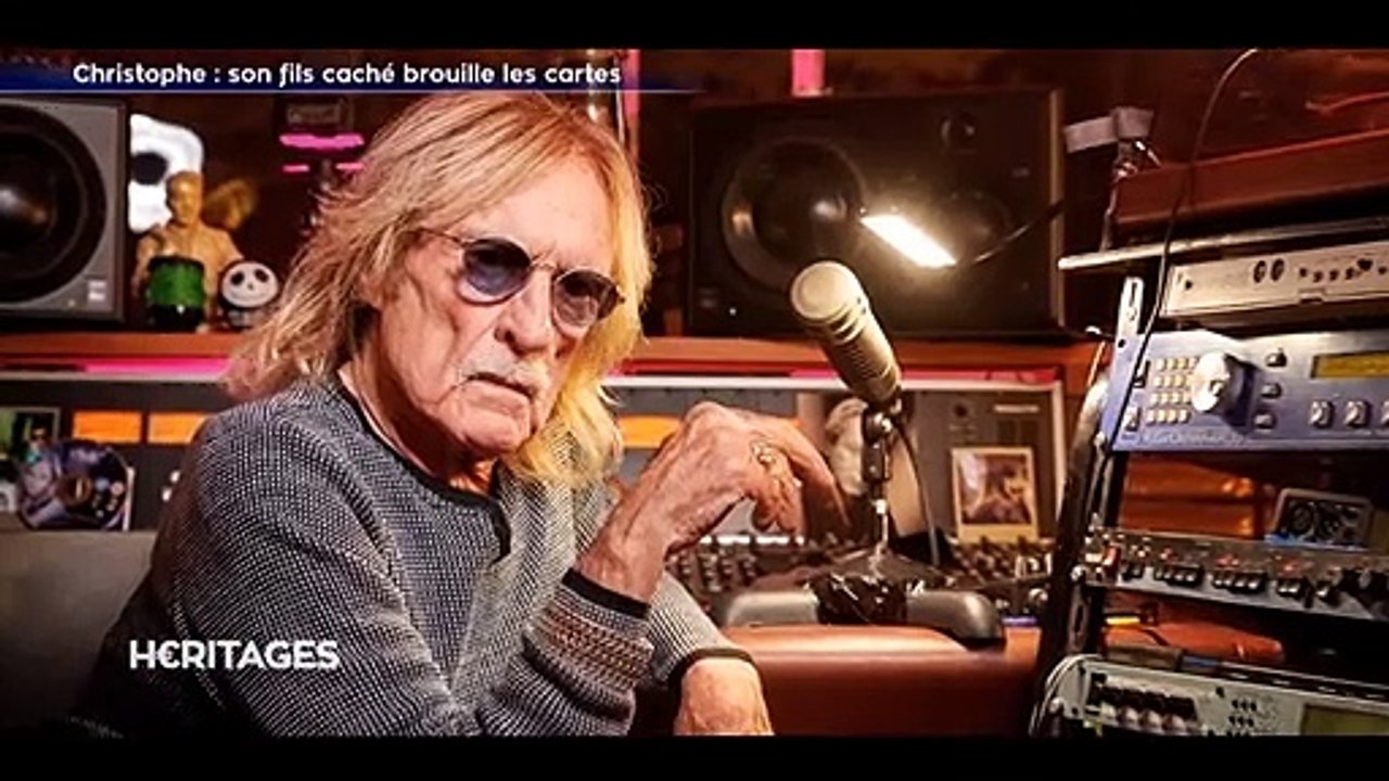 EXCLU - Les 1ères images du "Héritages" consacré au chanteur Christophe présenté par Jean-Marc Morandini sur NRJ 12