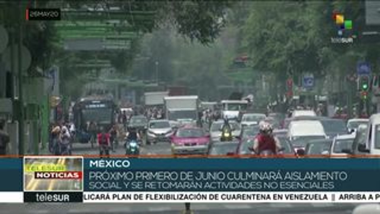 México: Gob. asegura que se ha logrado aplanar la curva epidemiológica