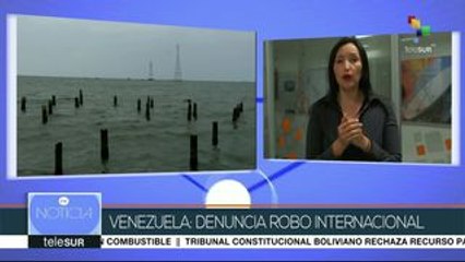 Venezuela denuncia robo internacional