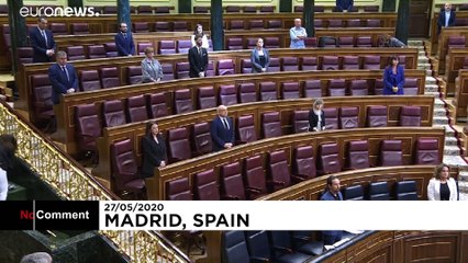 Spain falls silent at start of 10-day mourning for COVID-19 victims