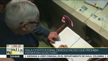 Costa Rica reconoce oficialmente el matrimonio igualitario