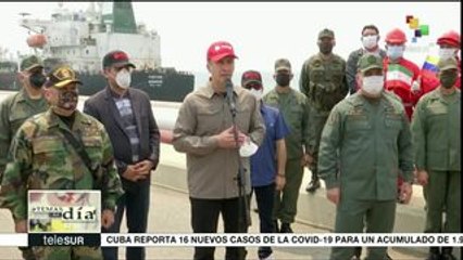 Gob. Venezuela agradece a Irán envío de 5 buques con combustible