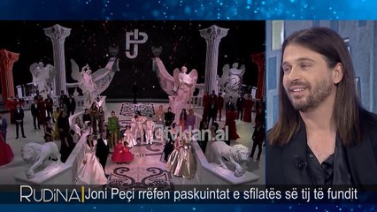 Rudina - Joni Peci i emocionuar: “Pse hezitova te dilja ne fund te sfilates”