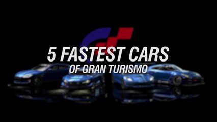 Gran Turismo Sport: Top 5 Fastest Cars!