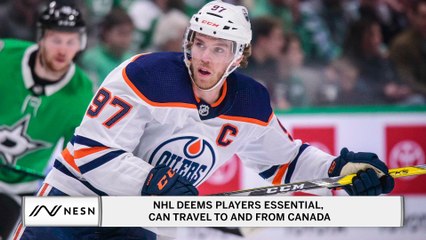 The NHL and Homeland Security Have Released a Statement Regarding Players Ability To Travel To and From Canada