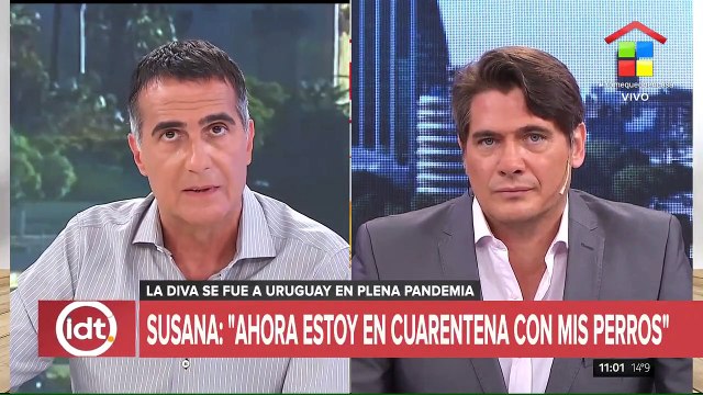 Repercusión por los dichos de Susana Giménez desde Uruguay