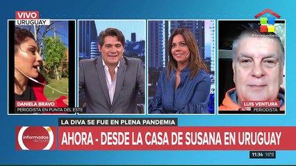 Habla la vecina de Susana Giménez en Uruguay