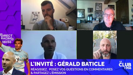Gérald Baticle est l'invité du Club 1906