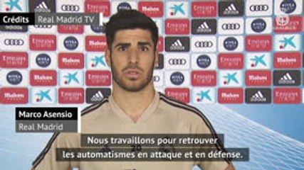 Real Madrid - Asensio : "Notre objectif : la victoire à chaque match"
