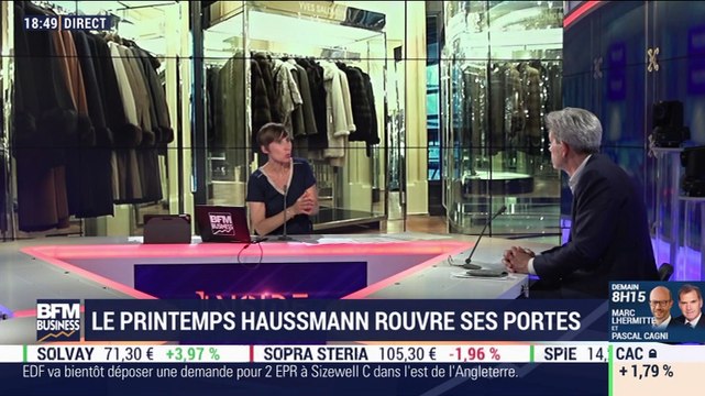 Le Printemps Haussmann rouvre ses portes - 27/05