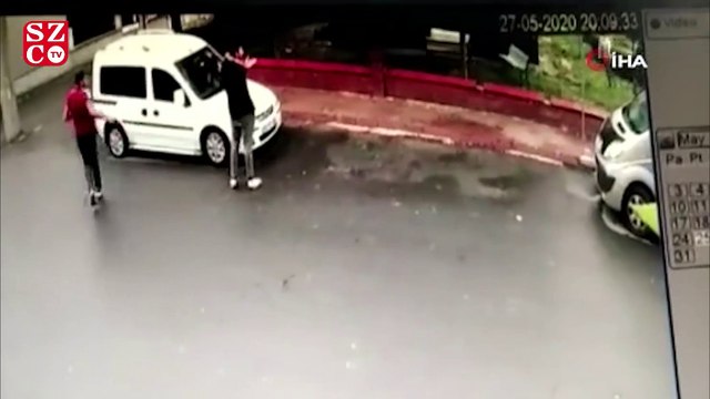 Pompalı tüfekli saldırı kamerada