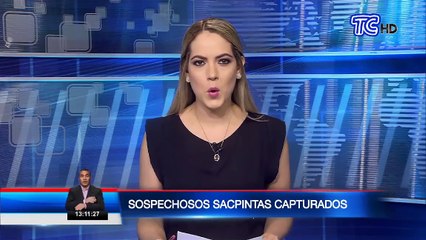 Capturan a banda de presuntos sacapintas tras haber robado 20 mil dólares