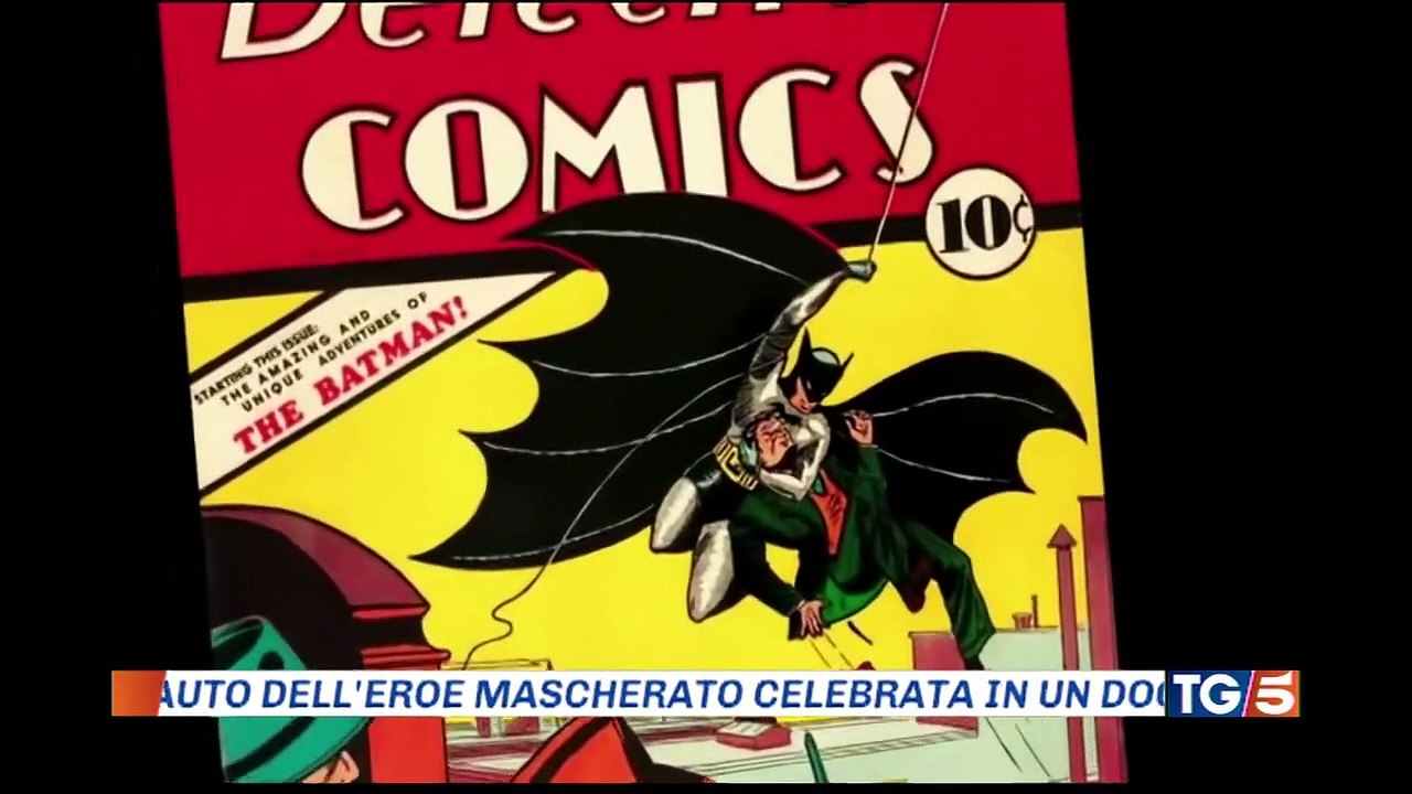TG 5 Servizio sulla Batmobile del 27.05.2020