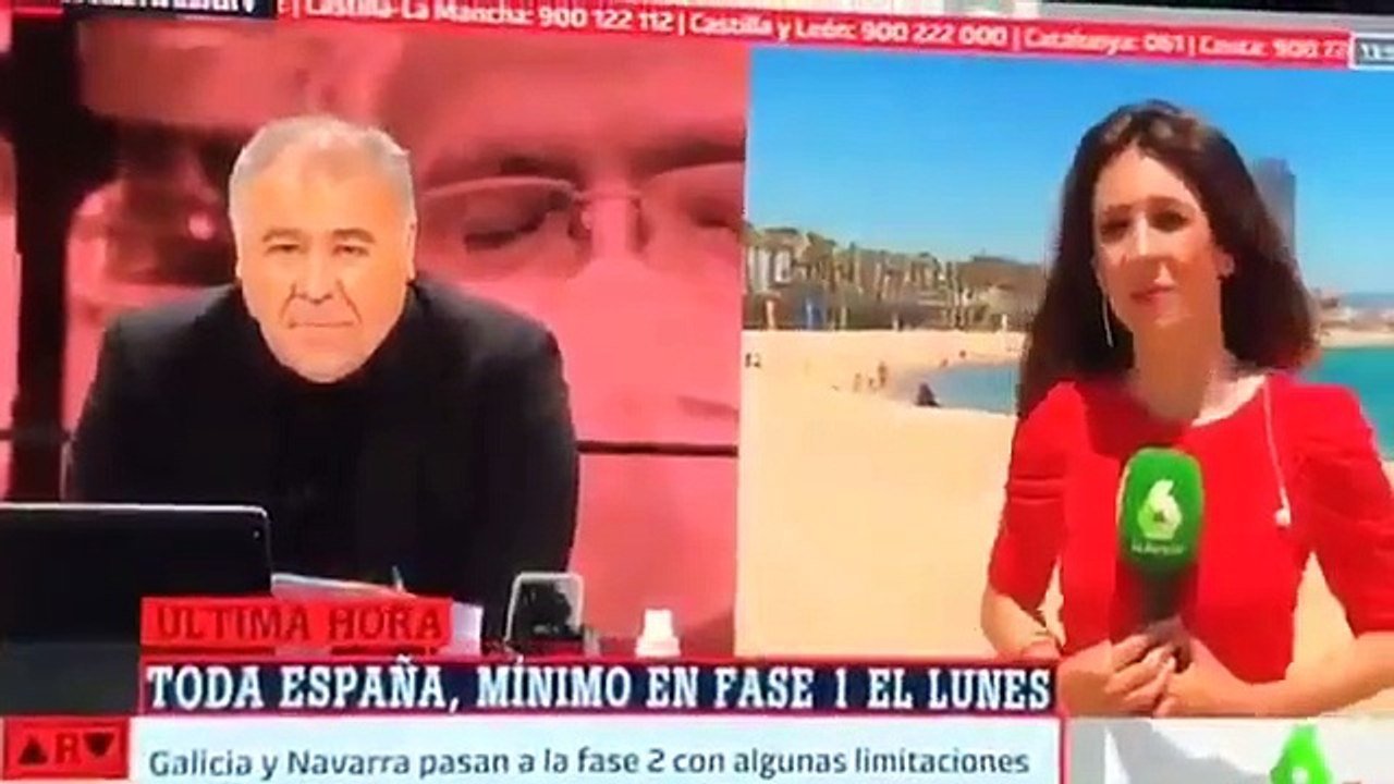 Reportagem critica incumprimento de regras em praia vazia
