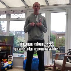 Split Squat Hold with Rob Newson (Portuguese Subtitles)