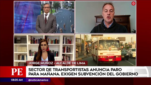 Primera Edición: Muñoz garantizó que el Metropolitano seguirá funcionando si se da el paro de transportistas