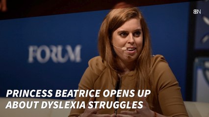 Princess Beatrice Has Dyslexia