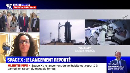 SpaceX: le lancement est reporté à samedi, 21h22 heure française