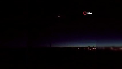 Meteor Erzurum’dan böyle görüntülendi