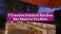 7 Creative Outdoor Kitchen Bar Ideas to Try Now