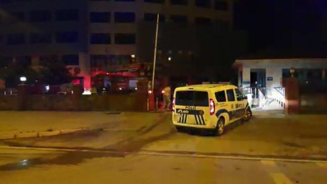 Emniyette yangın! Bir polis hastaneye kaldırıldı