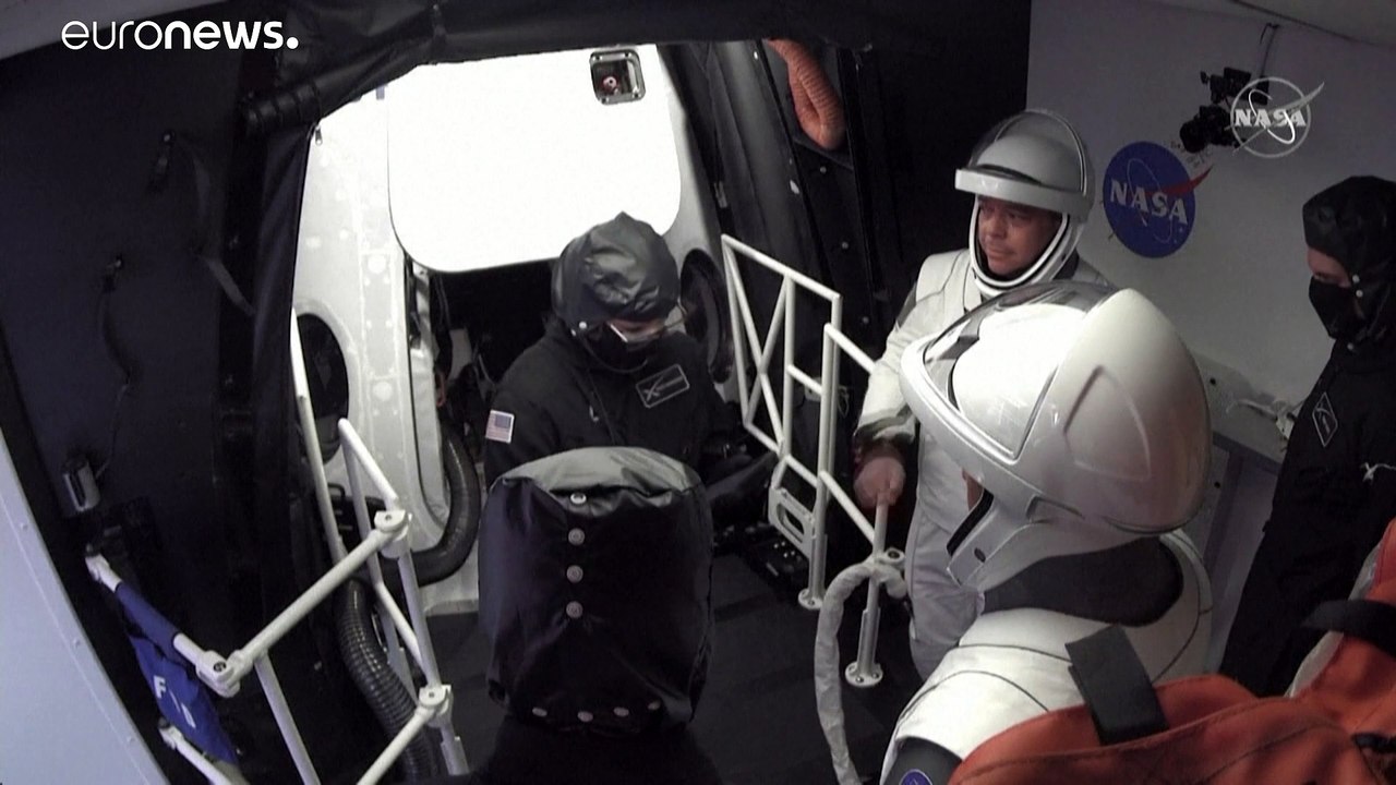 SpaceX-Start wegen schlechten Wetters abgesagt - Neuversuch am 30.05.