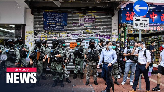 Hong Kong protests China's move to impose national security law despite U.S. warnings